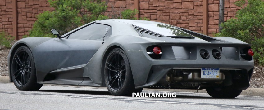 SPYSHOTS: 2017 Ford GT spotted on the streets! 340718