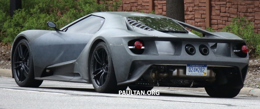 SPYSHOTS: 2017 Ford GT spotted on the streets! 340717