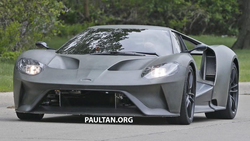 SPYSHOTS: 2017 Ford GT spotted on the streets! 339521
