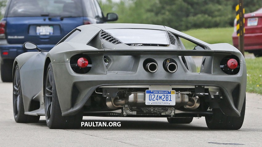 SPYSHOTS: 2017 Ford GT spotted on the streets! 339512