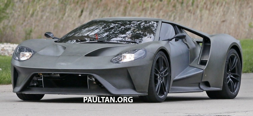 SPYSHOTS: 2017 Ford GT spotted on the streets! 339520
