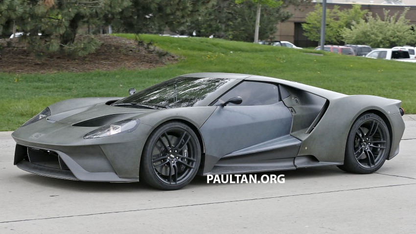 SPYSHOTS: 2017 Ford GT spotted on the streets! 339519