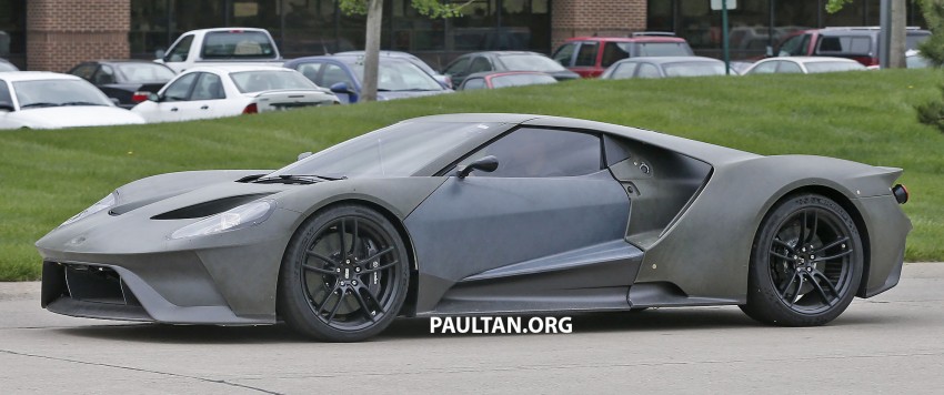 SPYSHOTS: 2017 Ford GT spotted on the streets! 339518
