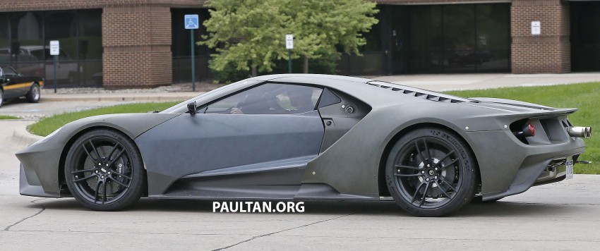SPYSHOTS: 2017 Ford GT spotted on the streets! 339516