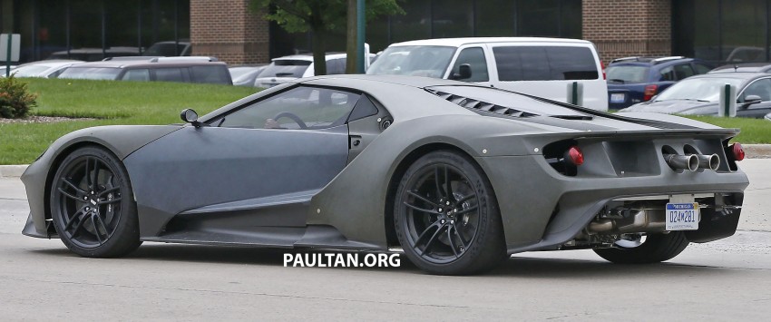 SPYSHOTS: 2017 Ford GT spotted on the streets! 339515