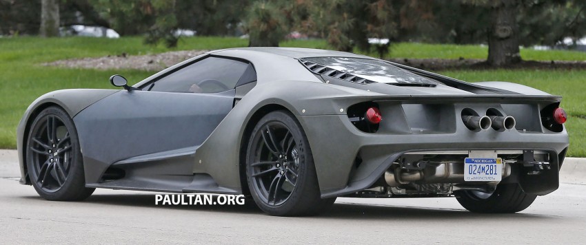 SPYSHOTS: 2017 Ford GT spotted on the streets! 339514