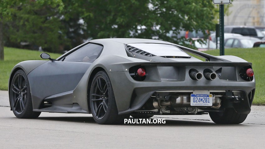 SPYSHOTS: 2017 Ford GT spotted on the streets! 339513