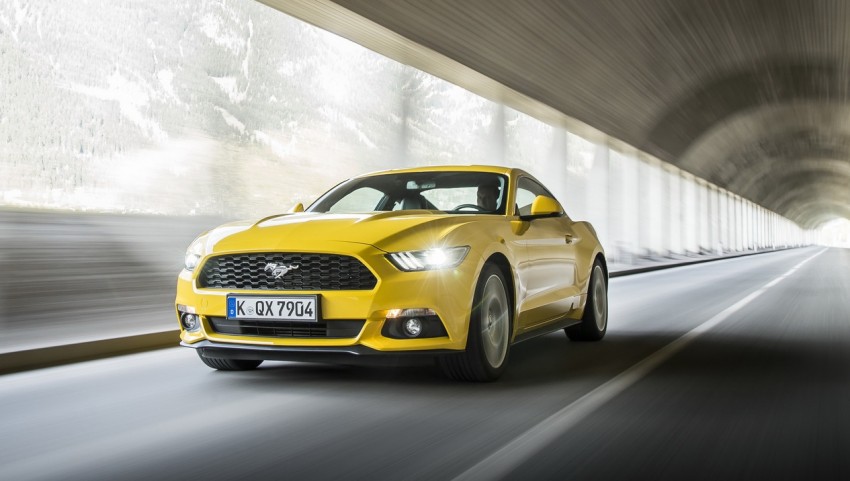GALLERY: S550 Ford Mustang – European versions of the sixth-gen fastback and convertible break cover 336221