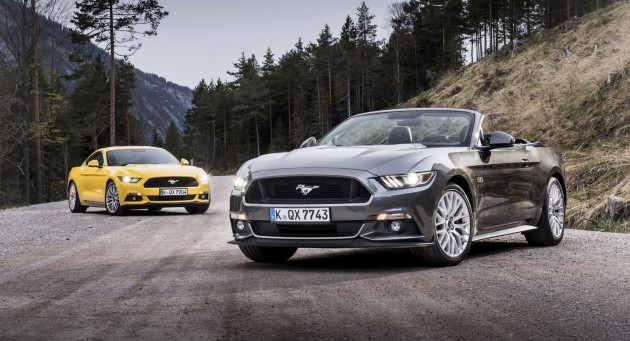 Ford Mustang Fastback and Convertible Euro