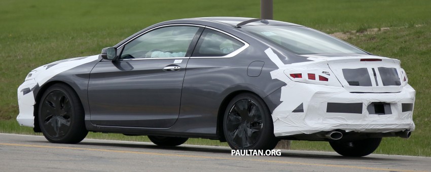 SPIED: 2016 Honda Accord Coupe wears little camo 336320