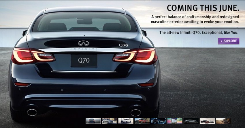 Infiniti Q70 facelift coming to Malaysia next month 343661