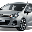 Kia Rio facelift launched in M’sia – 1.4 SX only, RM79k