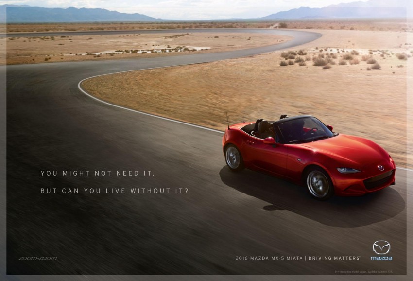 Mazda launches ‘Driving Matters’ ad campaign in the USA – goes back to the essence of Zoom-Zoom 342062