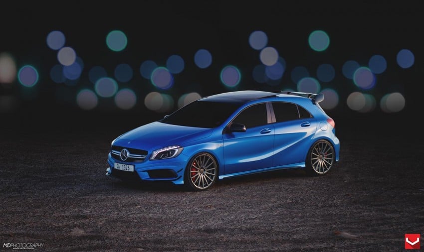 GALLERY: Mercedes-Benz A 45 AMG on Vossen VFS2 337094