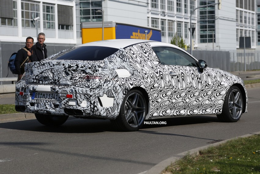 SPIED: Mercedes-AMG C 63 Coupe captured again 335548