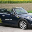 SPYSHOTS: MINI Convertible testing with top down