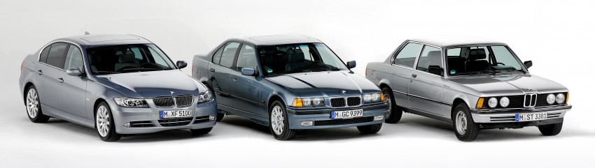The BMW 3 Series – six generations over four decades 336756