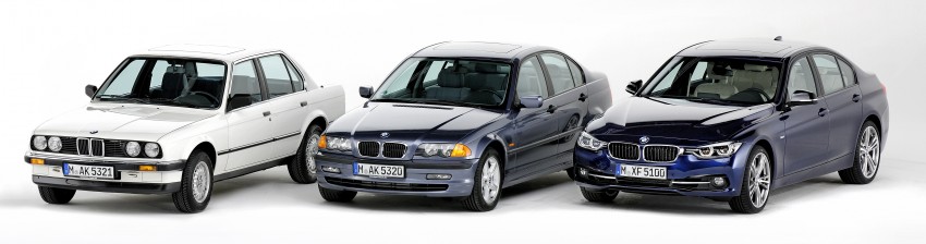 The BMW 3 Series – six generations over four decades 336755