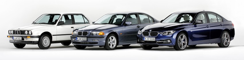 The BMW 3 Series – six generations over four decades 336758