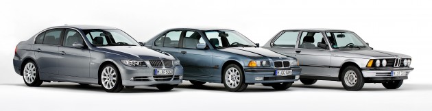 The BMW 3 Series – six generations over four decades