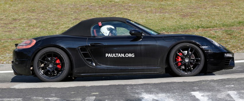 SPYSHOTS: Porsche Boxster facelift will be a mild one 343636