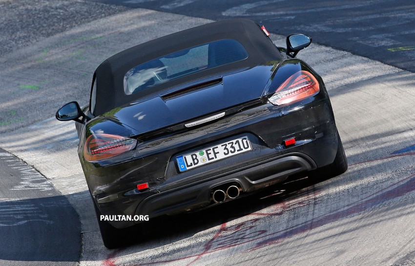 SPYSHOTS: Porsche Boxster facelift will be a mild one 343641