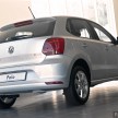 Volkswagen Polo 1.6 Sedan, Hatch CKD facelift previewed at Volkswagen Sales Carnival in Setia City