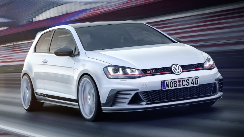 Volkswagen Golf GTI Clubsport concept breaks cover 338243