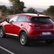 Mazda CX-3 ready to hit Europe – trims, mega gallery