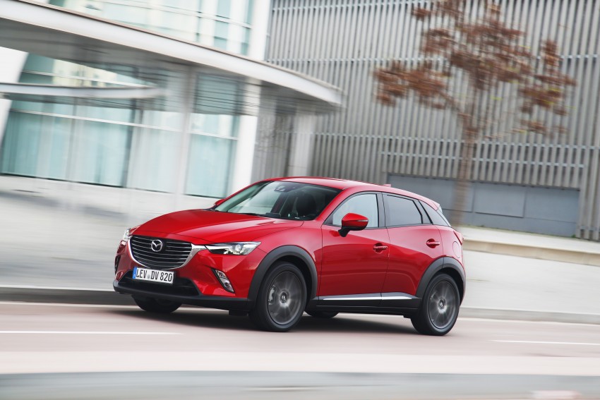 Mazda CX-3 ready to hit Europe – trims, mega gallery 343419