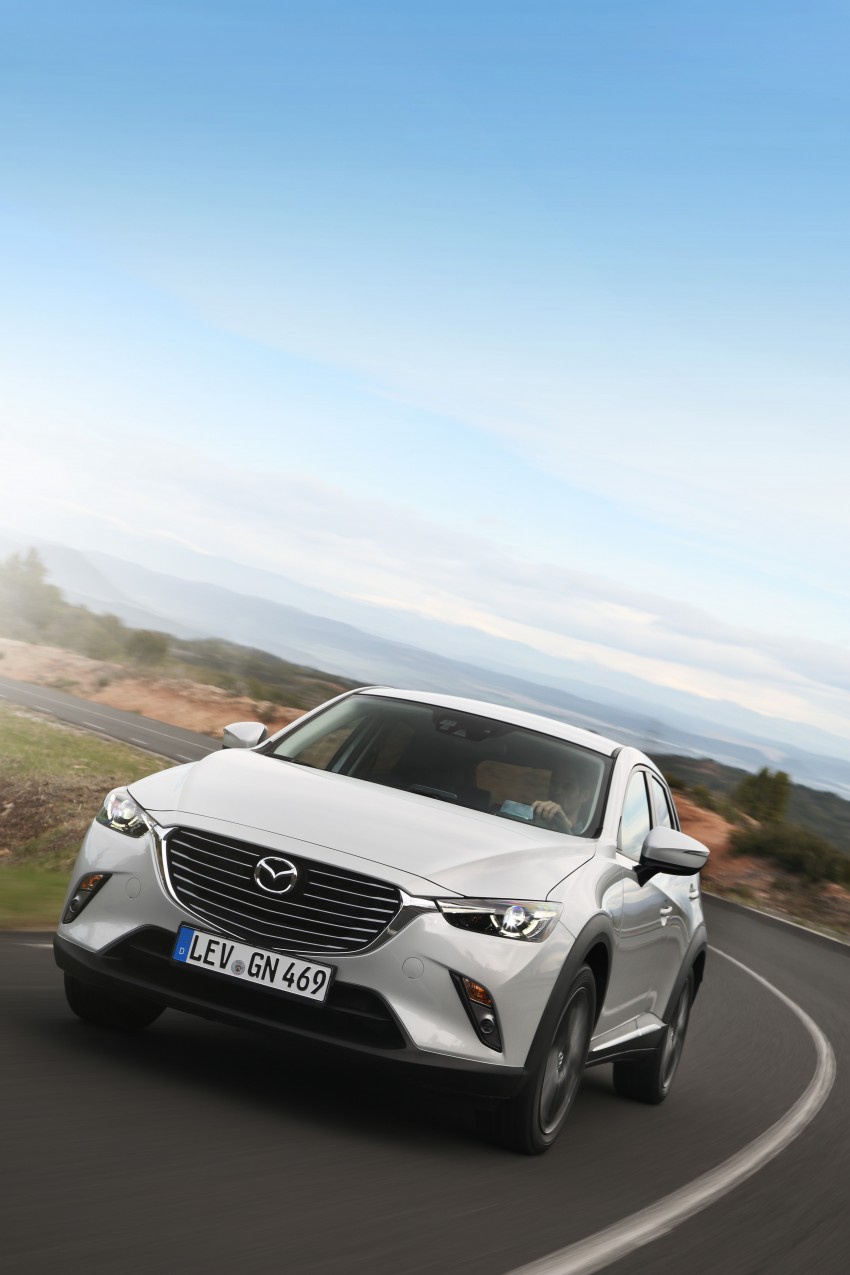 Mazda CX-3 ready to hit Europe – trims, mega gallery 343435