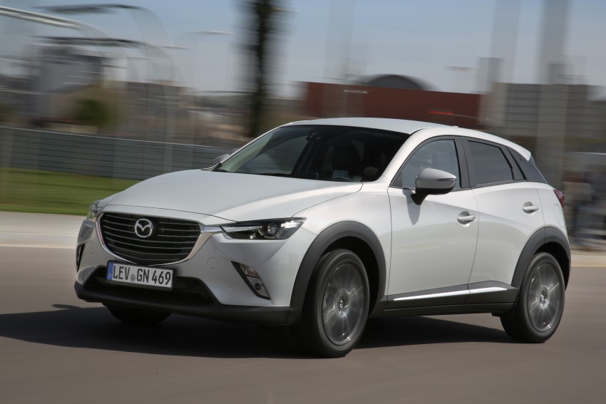 Mazda CX-3 ready to hit Europe – trims, mega gallery 343444