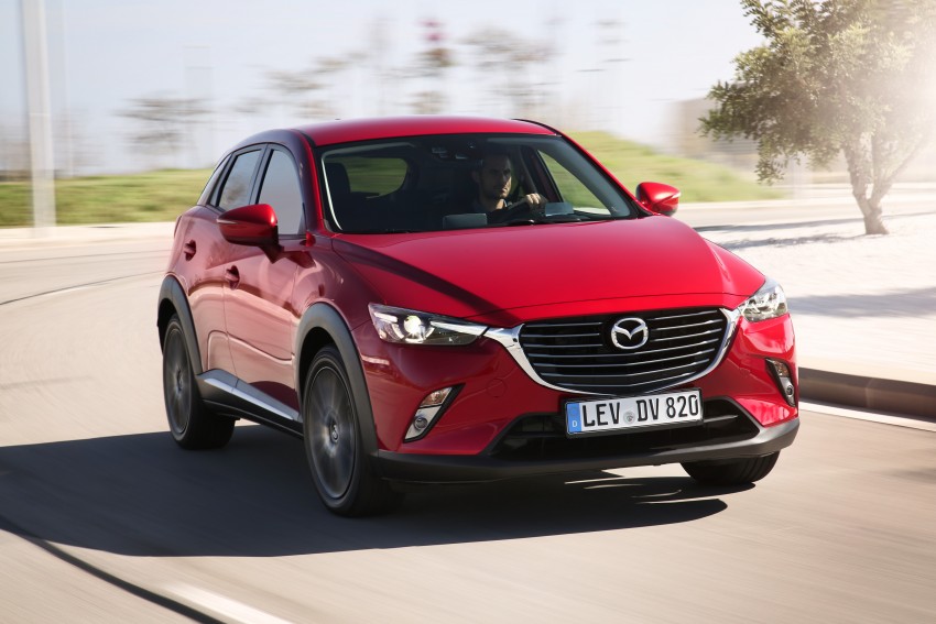 Mazda CX-3 ready to hit Europe – trims, mega gallery 343409