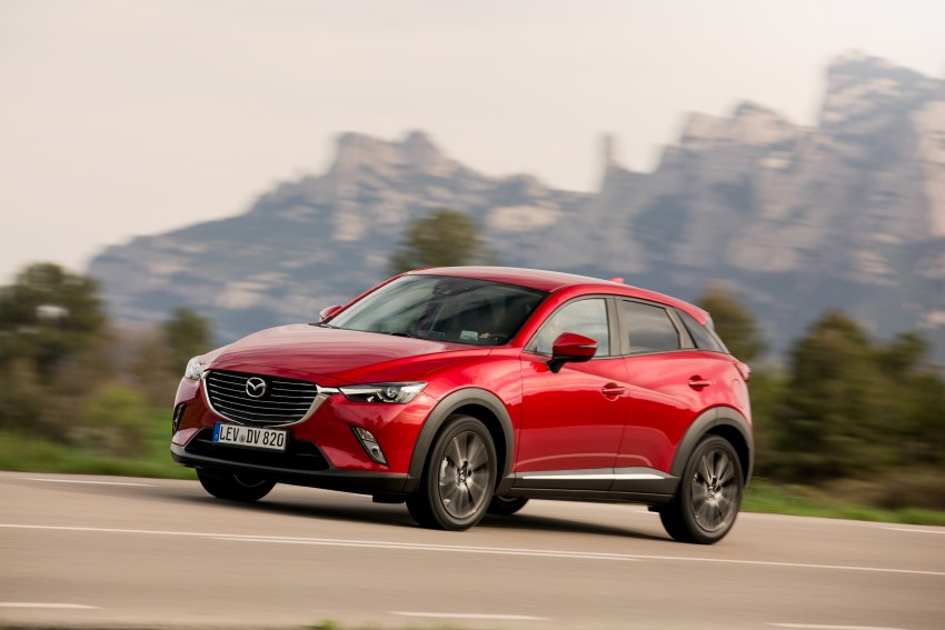 Mazda CX-3 ready to hit Europe – trims, mega gallery 343410