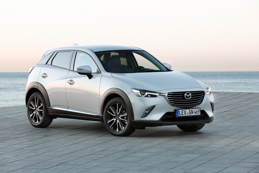 Mazda CX-3 ready to hit Europe – trims, mega gallery 343460