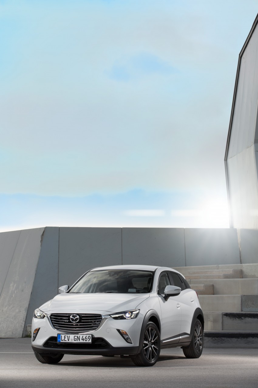 Mazda CX-3 ready to hit Europe – trims, mega gallery 343462