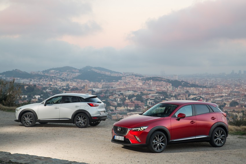 Mazda CX-3 ready to hit Europe – trims, mega gallery 343448