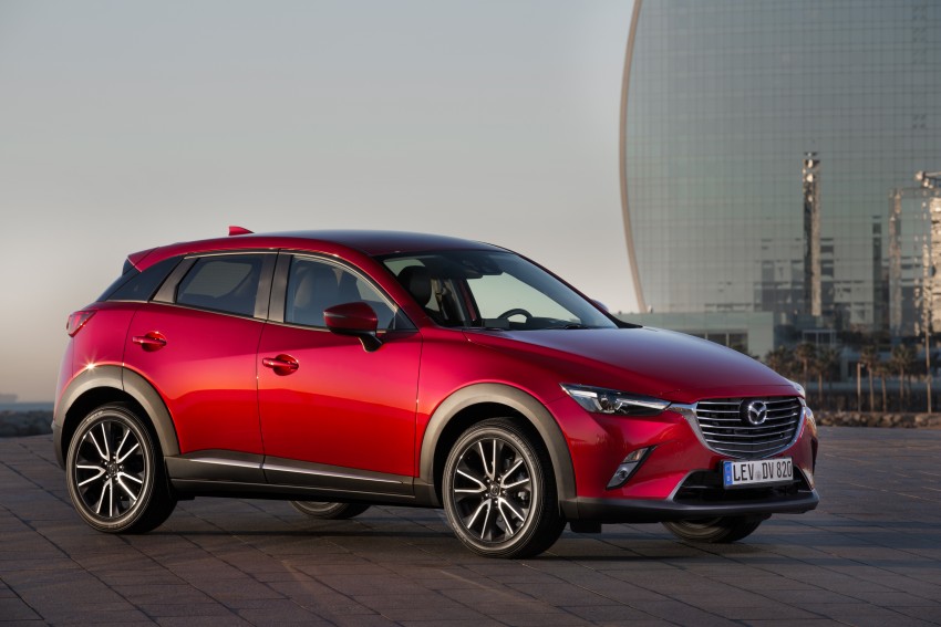 Mazda CX-3 ready to hit Europe – trims, mega gallery 343452