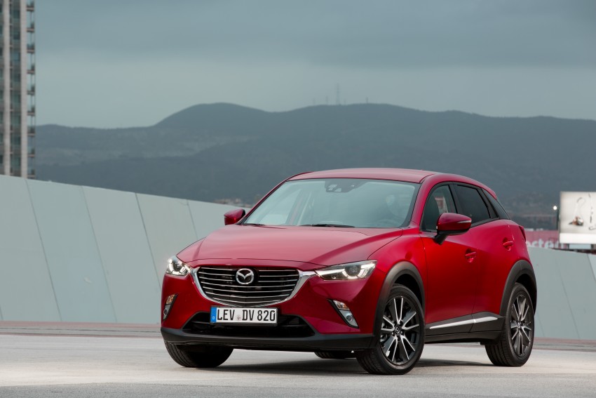 Mazda CX-3 ready to hit Europe – trims, mega gallery 343454