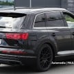 SPYSHOTS: Audi SQ7 seen again, without camouflage
