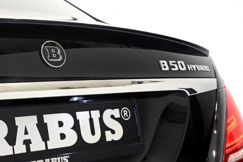 Brabus PowerXtra B50 Hybrid is a tuned-up S500e 343819