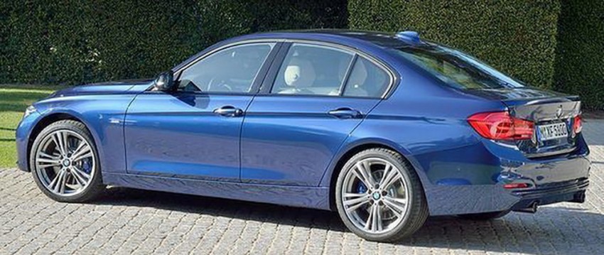 F30 BMW 3 Series LCI – first official photos surfaced! 336098