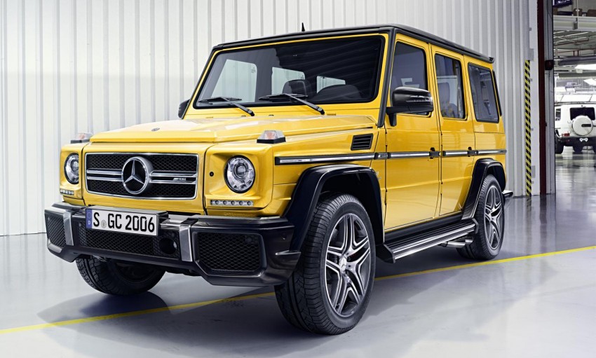 Mercedes G-Class facelifted – new G 500 with 4.0 V8 335039
