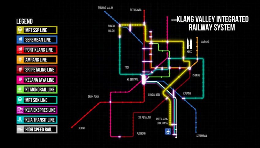 KL MRT Line 2: Sg Buloh-Serdang-Putrajaya route detailed with 36 stations, 84 minutes end-to-end 339575