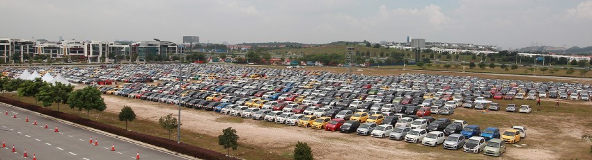 Myvi gathering enters the Malaysian Book of Records 342596