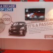 Perodua Myvi reaching the one million unit milestone