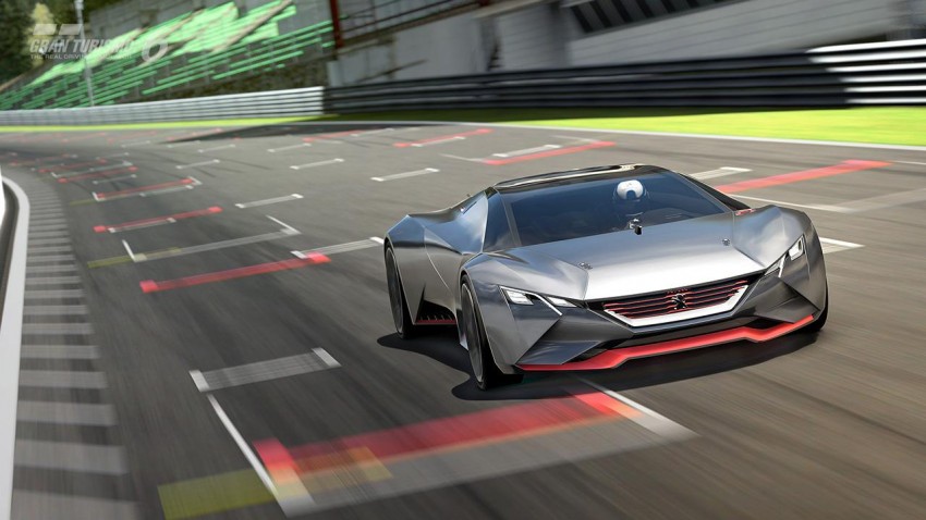 Peugeot Vision Gran Turismo – 0-100 km/h in 1.73 sec! 335892
