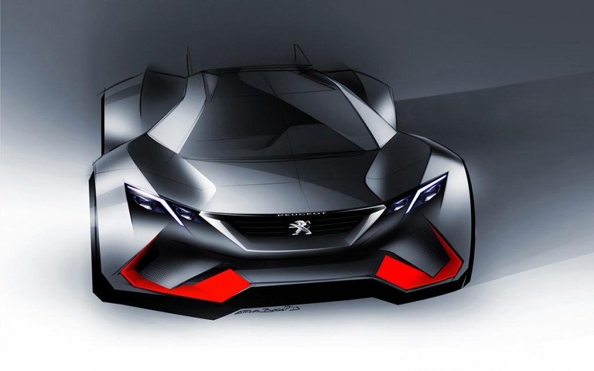 Peugeot Vision Gran Turismo – 0-100 km/h in 1.73 sec! 335914