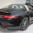 2015 Porsche 911 Targa 4S, Cayenne GTS facelift introduced in Malaysia – order books now open