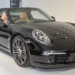 2015 Porsche 911 Targa 4S, Cayenne GTS facelift introduced in Malaysia – order books now open